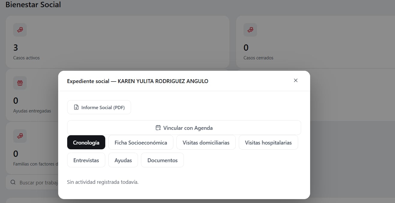 Módulo de SEGURA Suite SST